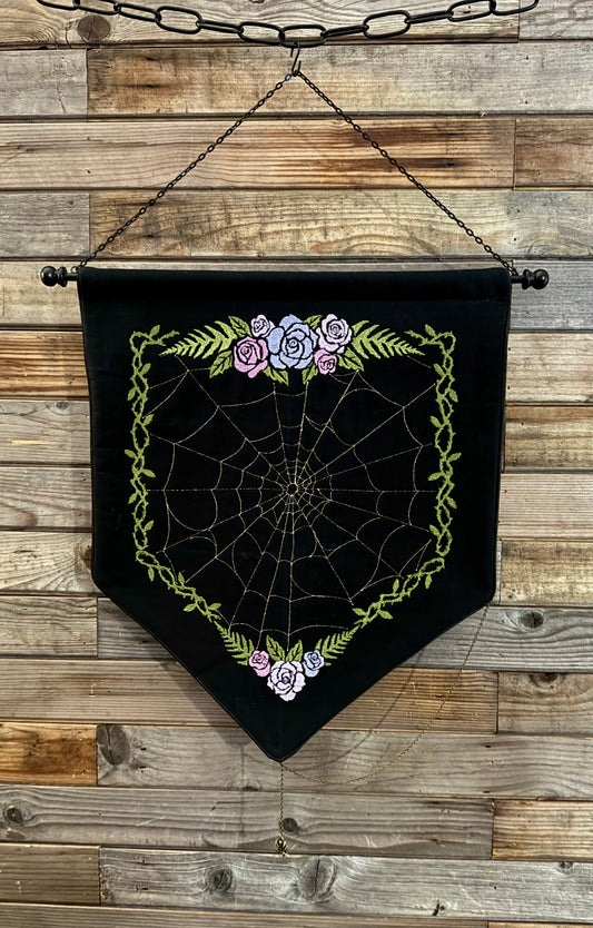 Spider's Parlor Pin Banner